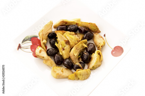 Frittura di carciofi e olive
