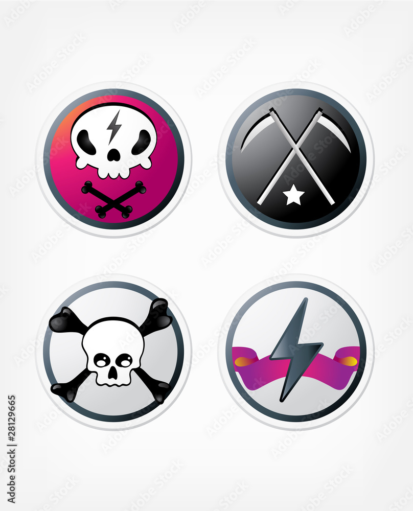 rock buttons rock buttons