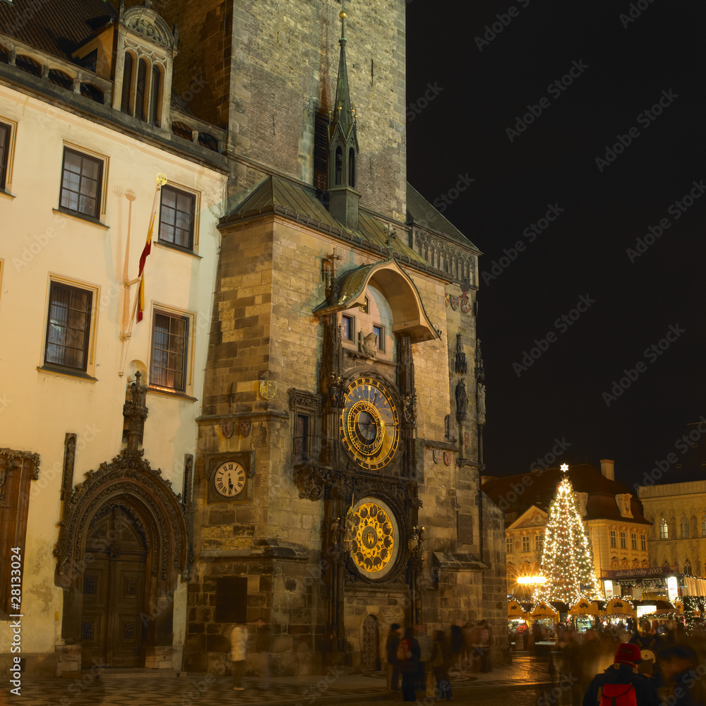 Horloge, Old Town Square, Prague, Czech Republic