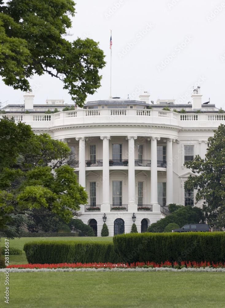 Naklejka premium White House, Washington DC