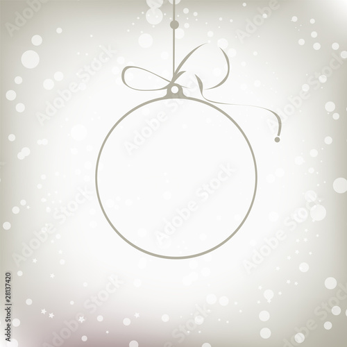 Christmas ball for your design