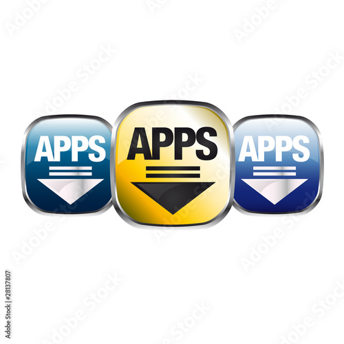 Apps Download Buttons