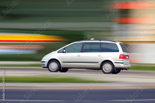 Blur speedy phone taxi  will be on time © wojtek