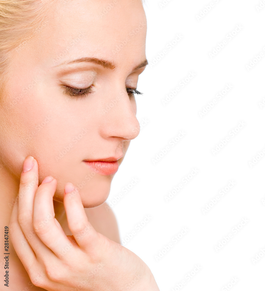 Fototapeta premium attractive blonde