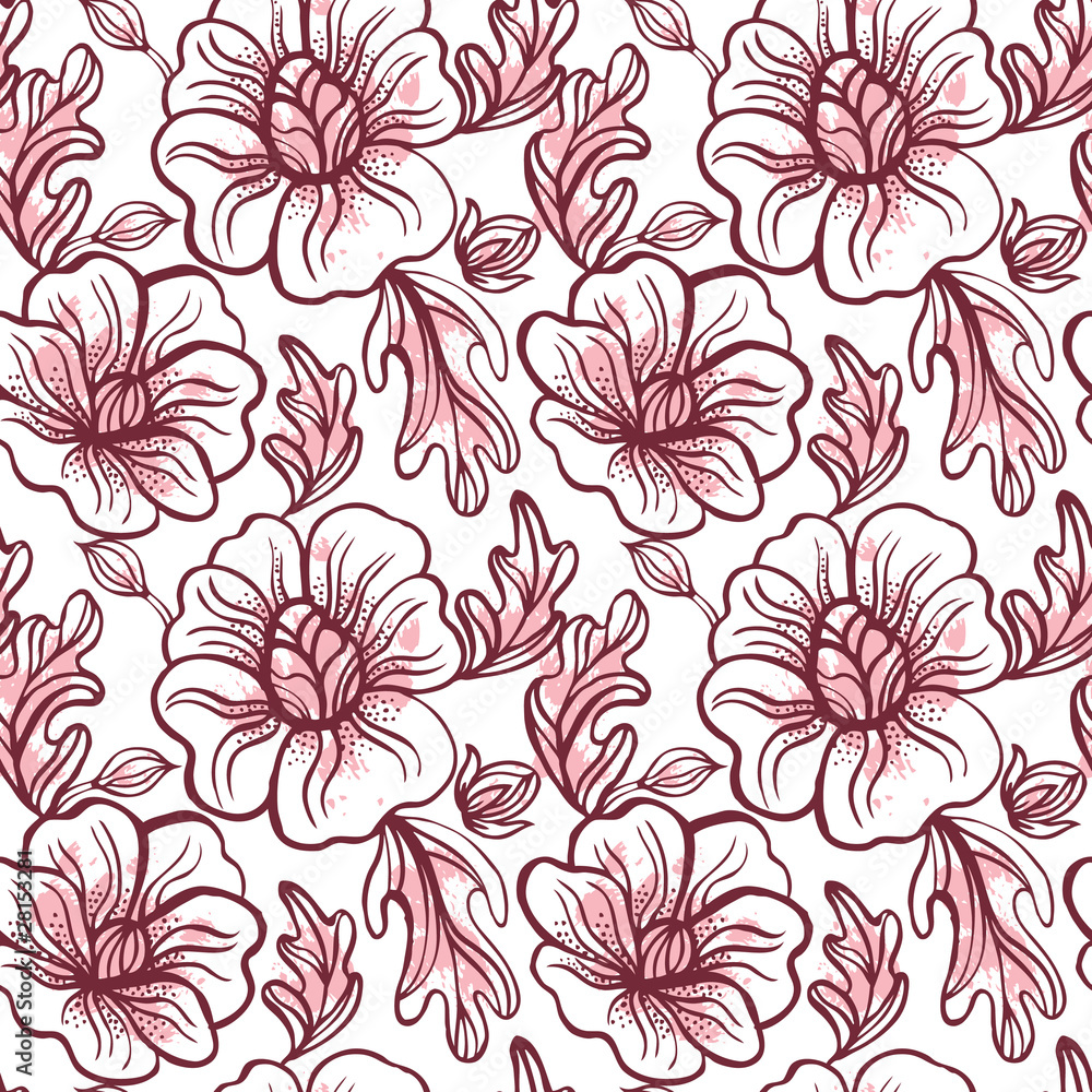 Seamless floral pattern Seamless floral pattern