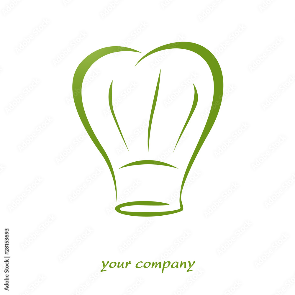 logo entreprise, toque chef cuisinier Stock Vector | Adobe Stock