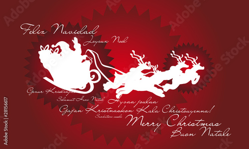 Buon Natale, Merry Christmas, Feliz Navidad, Joyeux Noel