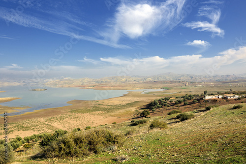 Nzala El Oudaia lake near Fes in the Middle Atlas photo
