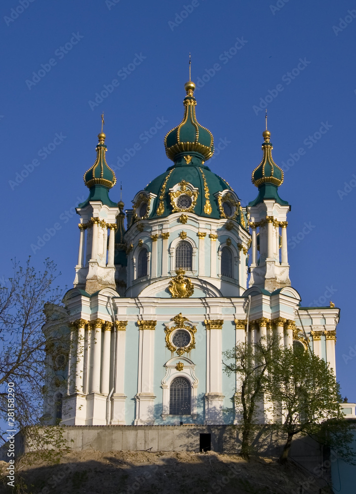 Kiev, Ukraine, Andreevskaya church