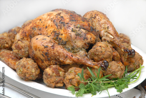 Bilde på lerret pavo accion de gracias