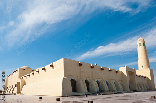 Qatar state mosque - wide angle