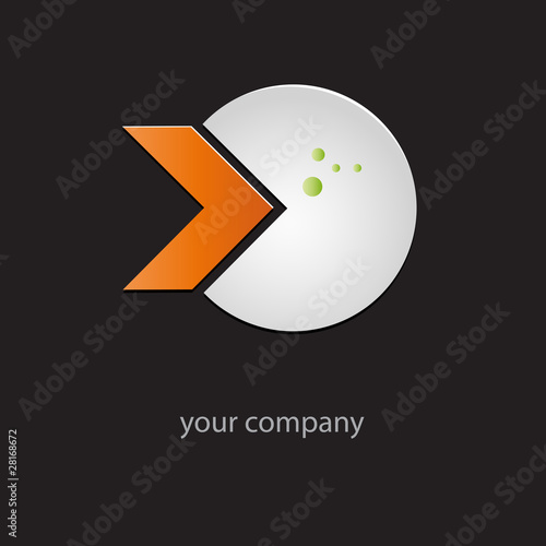 Logo input. Financial stimulus (vector)