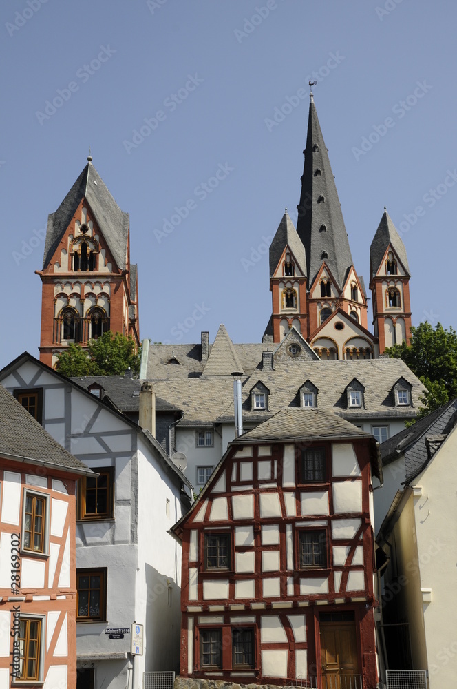 Fototapeta premium Limburg mit Dom