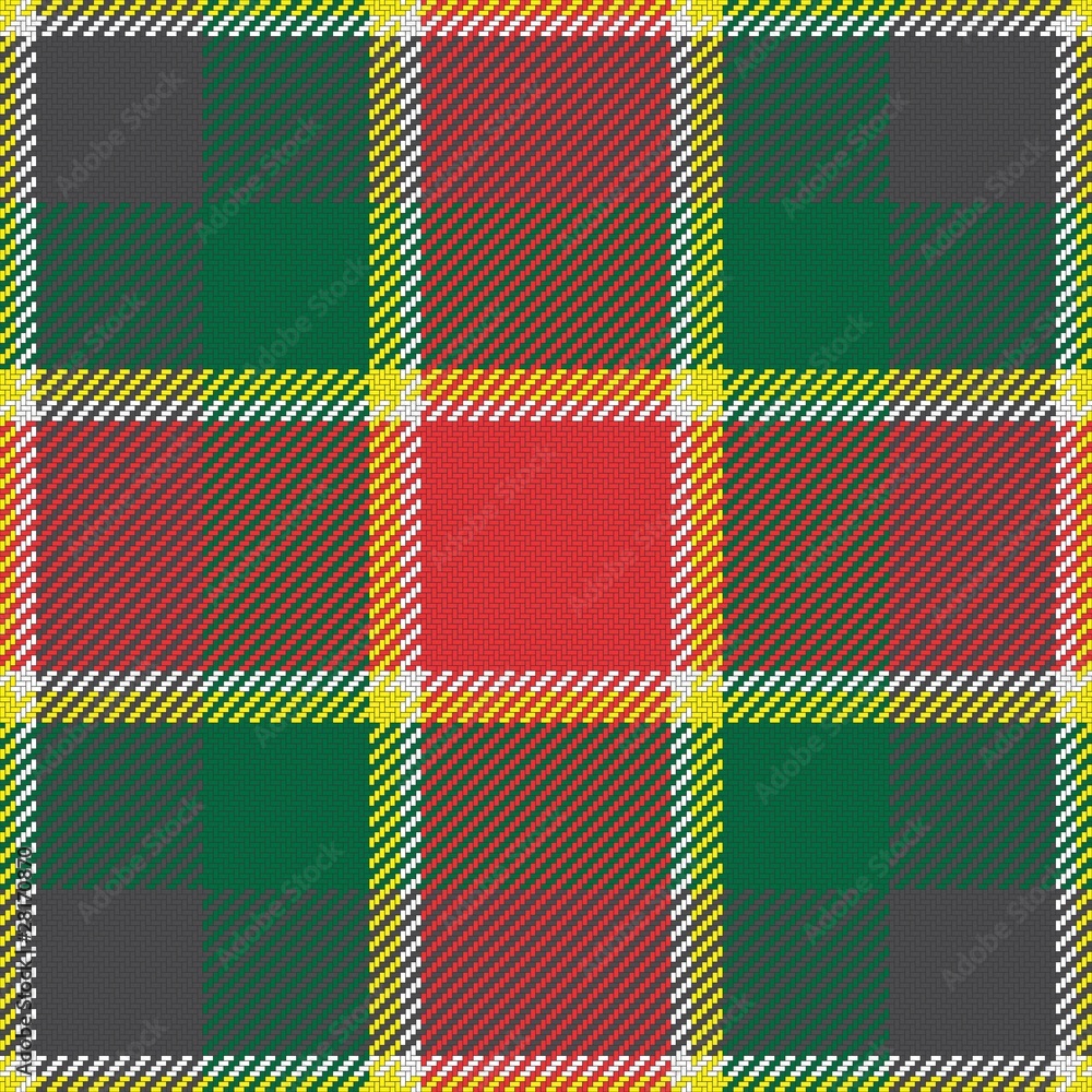 Scottish tartan texture, in red green combination. Scottish tartan texture, in red green combination.