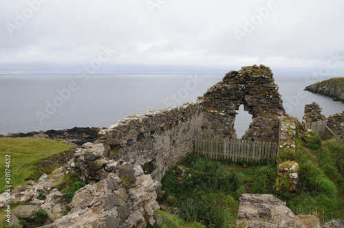 Duntulm Castle, Isle of Skye, Scotland photo