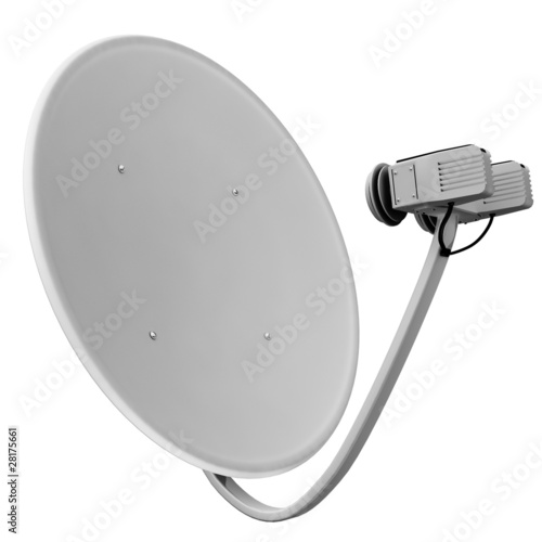 Slika na platnu antenna parabolica