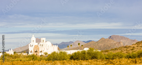 San Xavier del Bac Mission, Arizona, USA photo