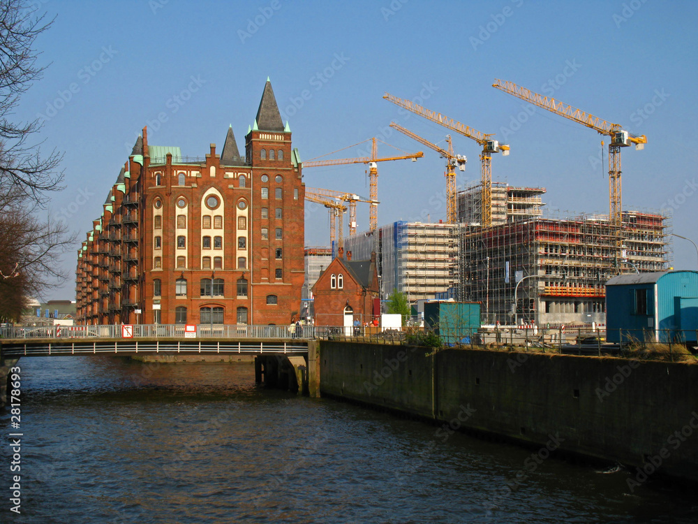 Speicherstadt und Hafencity in Hamburg