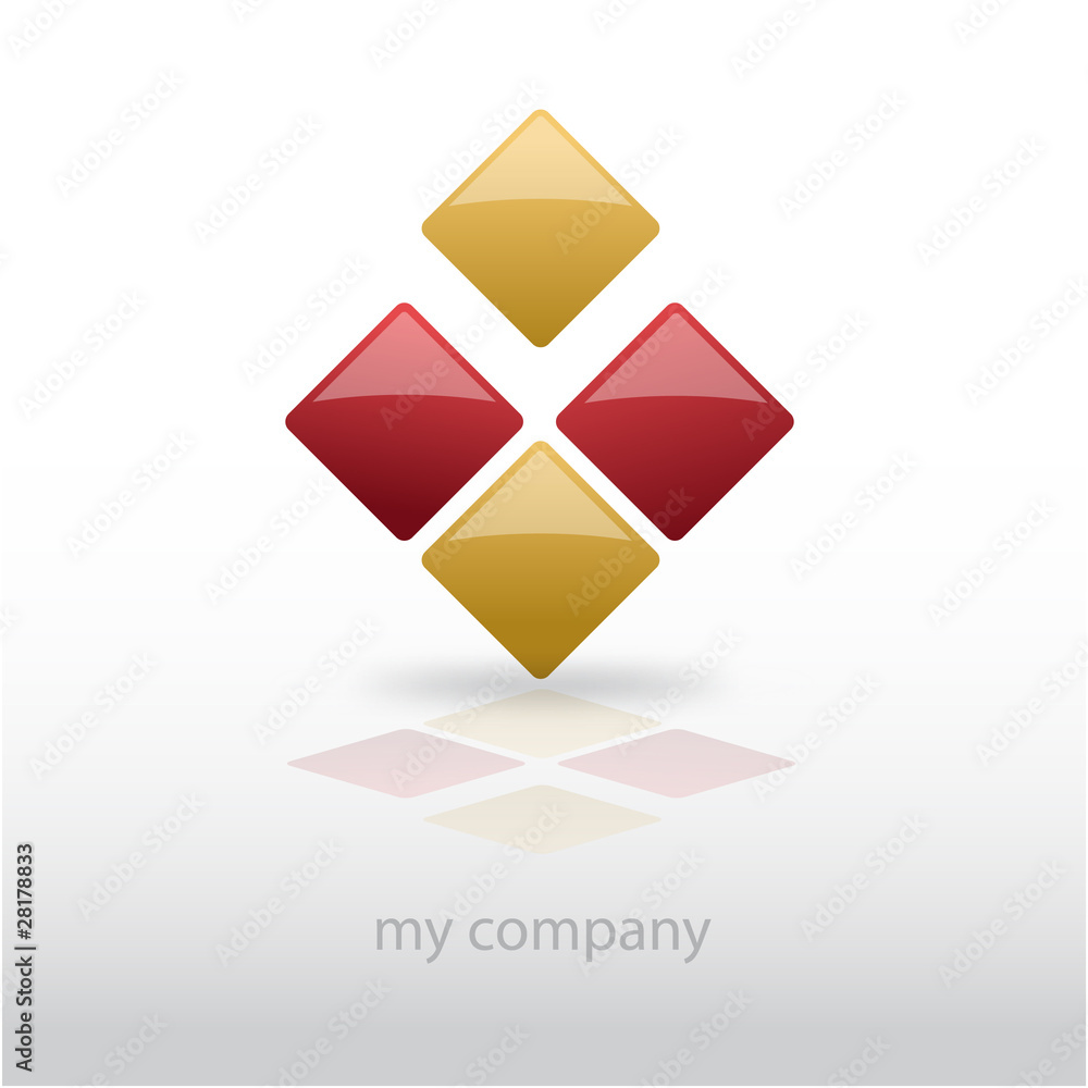 logo entreprise, carrelage Stock Vector | Adobe Stock
