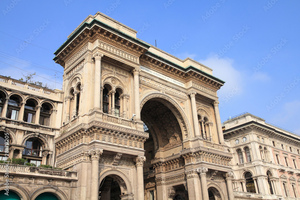 Italy - Milan, Galleria Vittorio Emanuele II