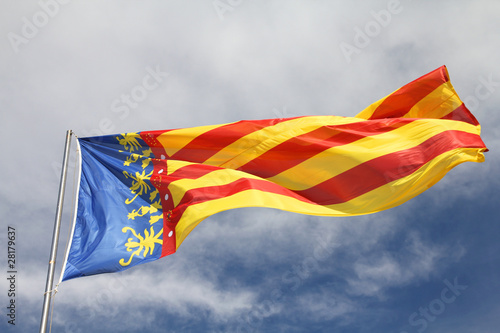 Valencian Community flag photo