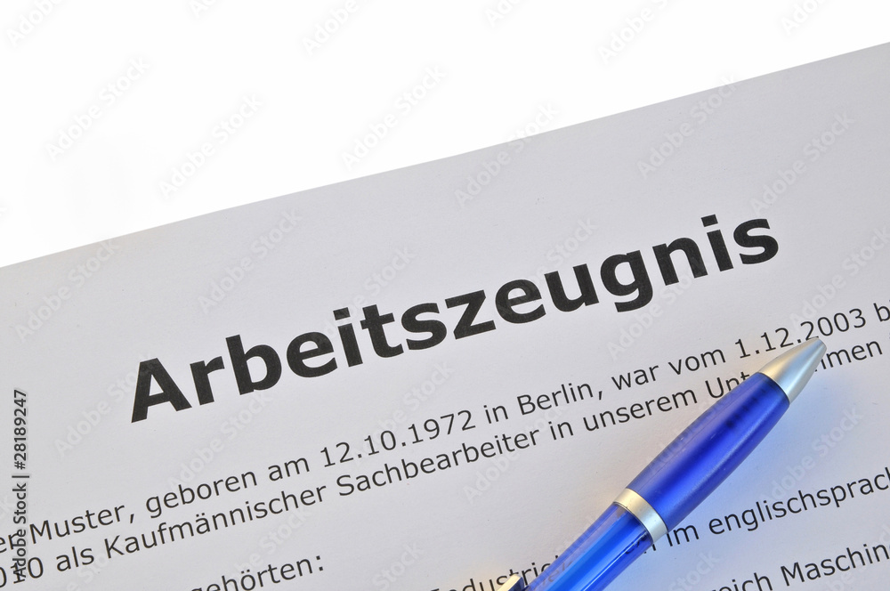 Arbeitszeugnis #101204-009 Arbeitszeugnis #101204-009