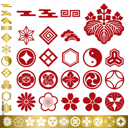 Japanese Elements Set