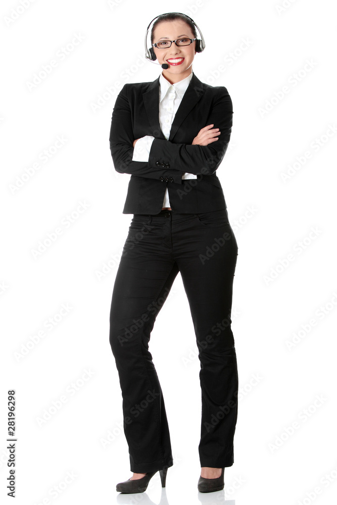 Call center woman Call center woman
