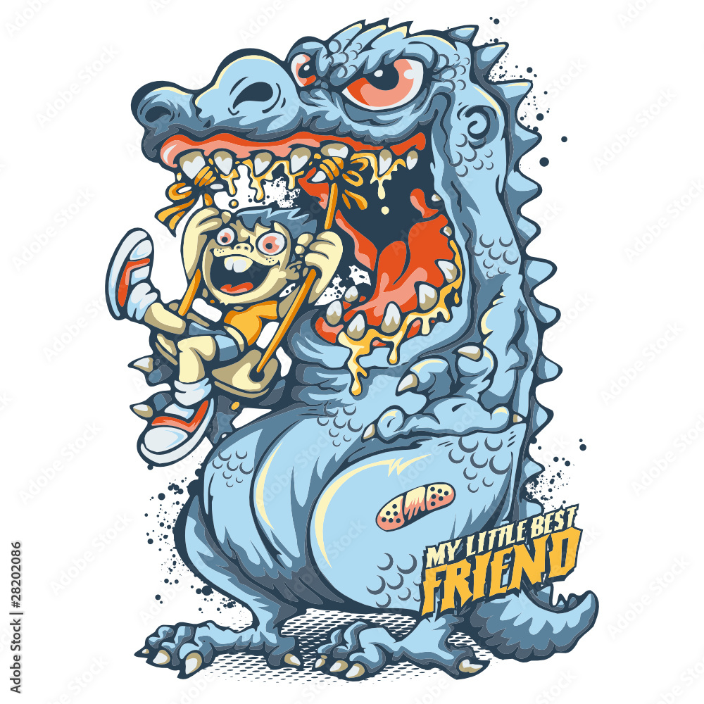 T-Shirt Print Comic T-Shirt Print Comic