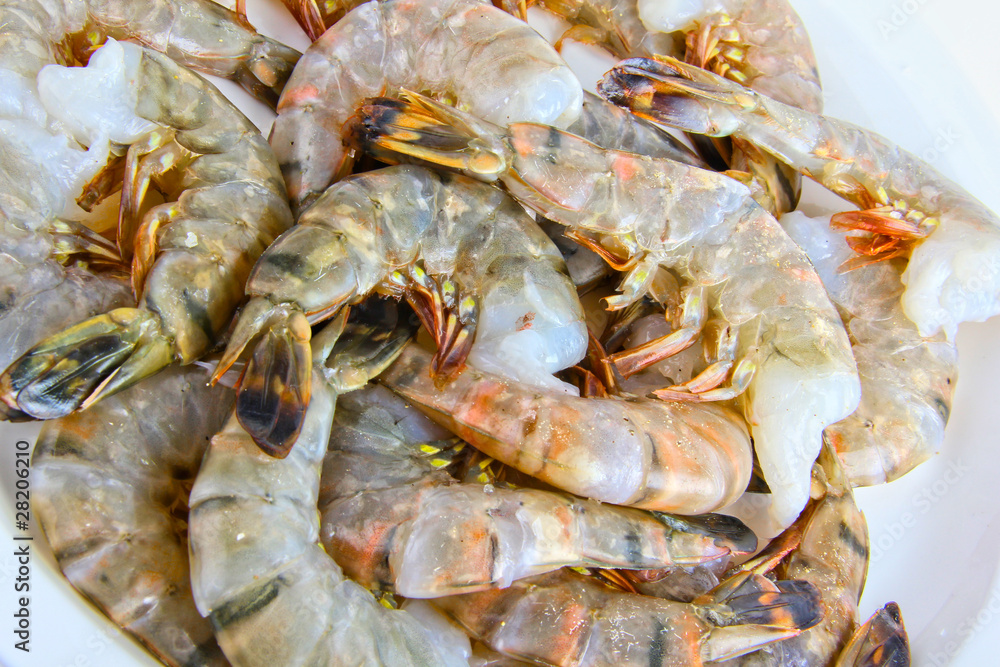 Tiger prawns