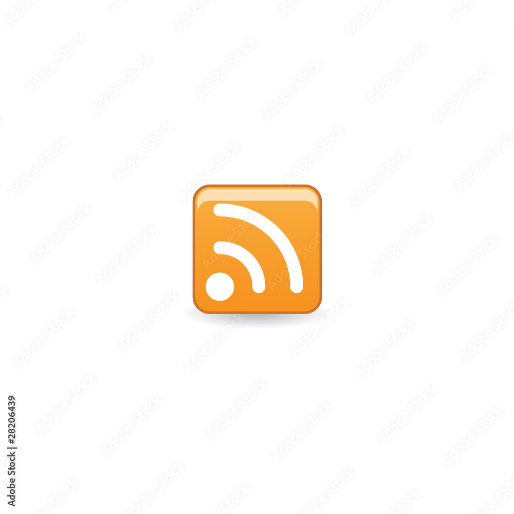 vector RSS icon vector RSS icon