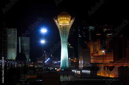 Night Astana. photo