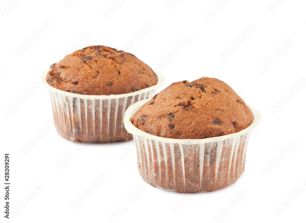 Two chocolate cakes Two chocolate cakes