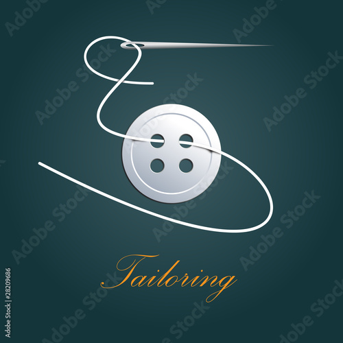 Logo tailoring  (vector)