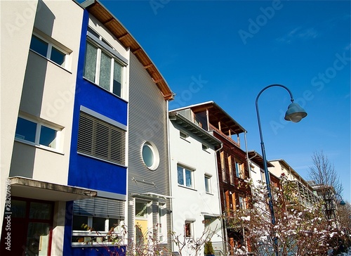 Photos Maisons de l'éco-quartier Vauban de Fribourg en Allemagne