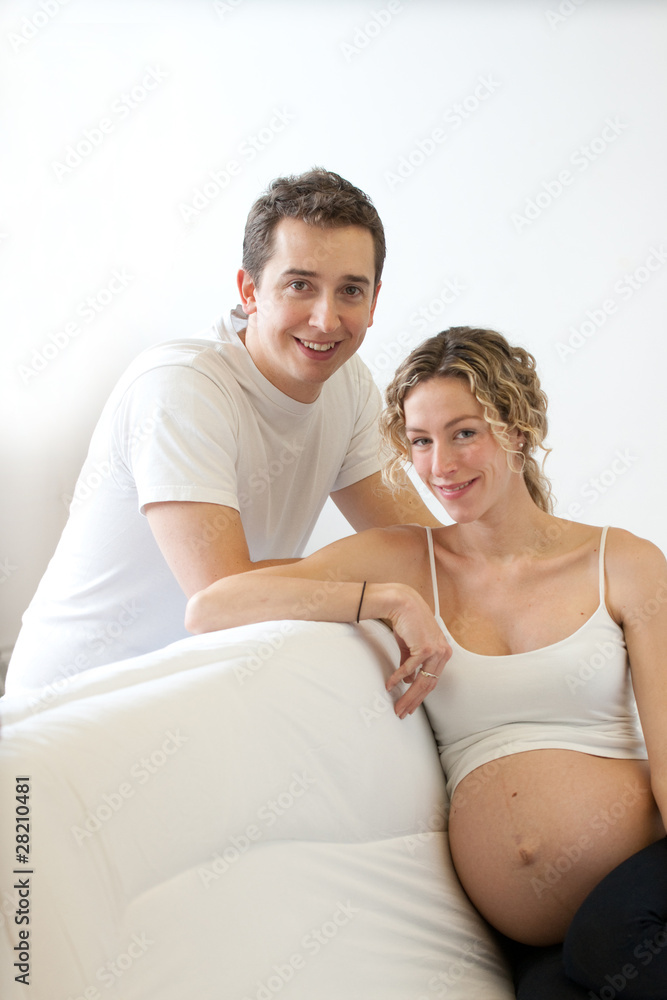 Young expectant couple Young expectant couple