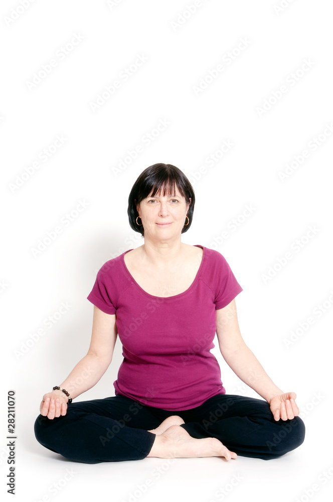 Lotus pose