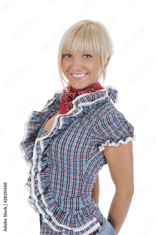 Young beauti cowgirl. Young beauti cowgirl.