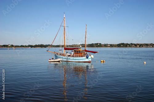 boat on River Exe