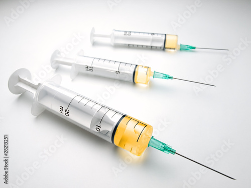 Obraz na plátně Syringes