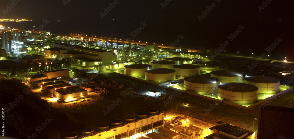 Obraz premium Night industry