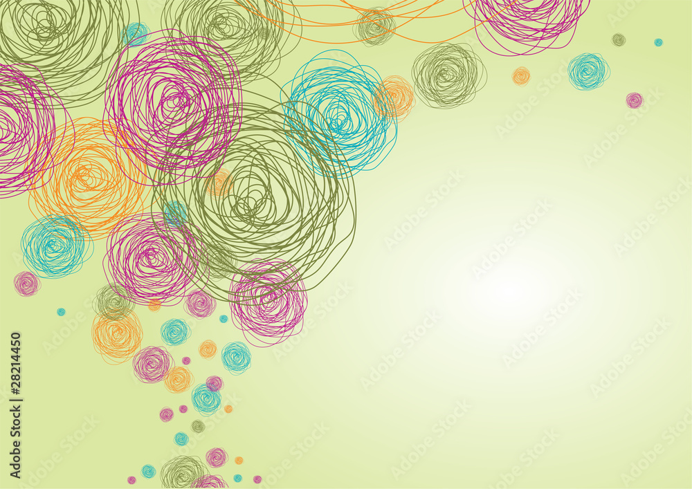 Hand drawn background Hand drawn background