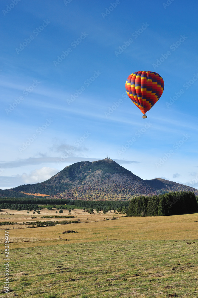 Fototapeta premium Montgolfière