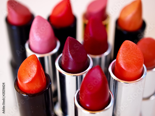 beautiful colorful lipsticksthe make-up series -