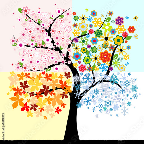 Four season tree