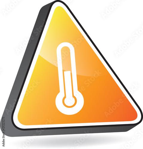 Zeichen Thermometer