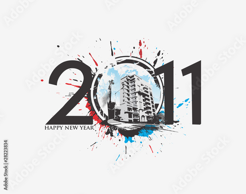 new year 2011 background