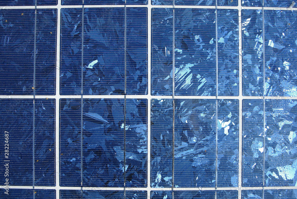 Obraz premium Solarzellen