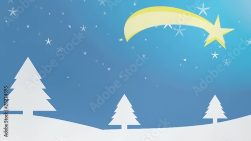 paesaggio buon natale