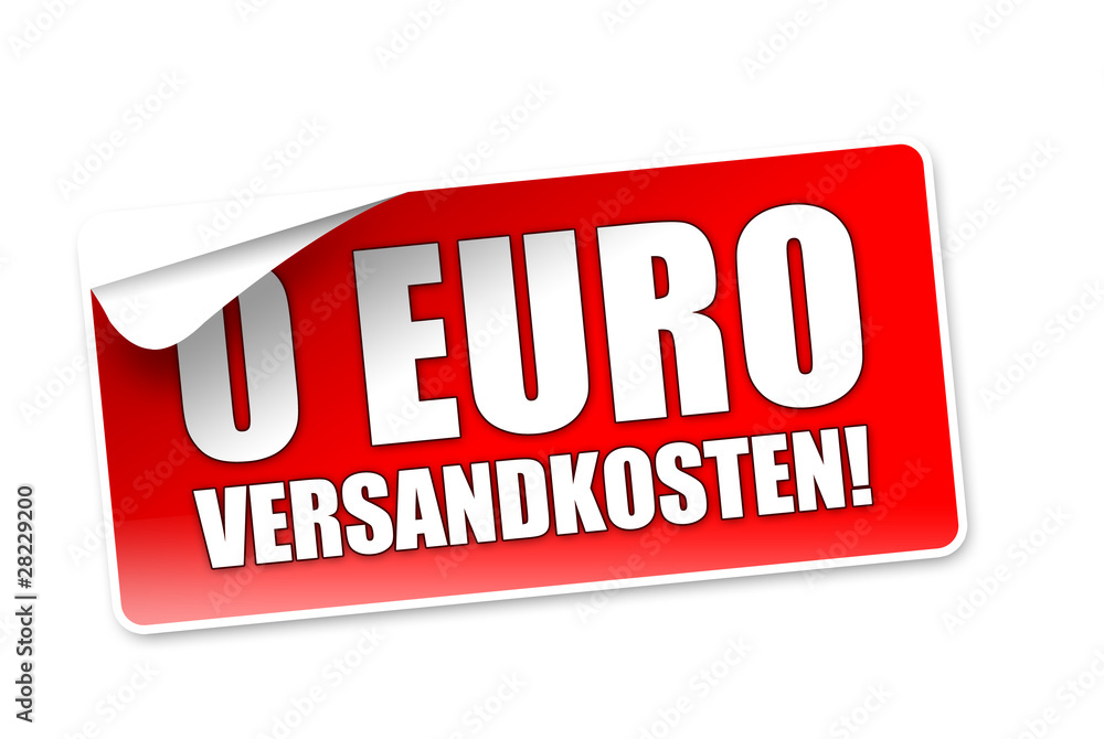 0 Euro Versandkosten! Button 0 Euro Versandkosten! Button